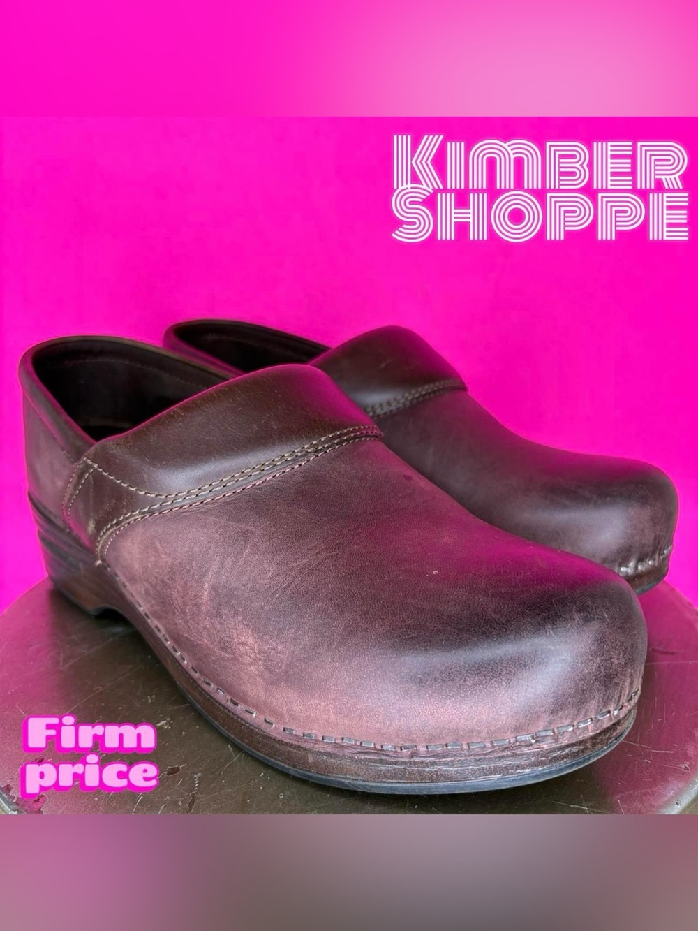 Dansko XP Brown Leather Clog EU 42 US 11.5-12